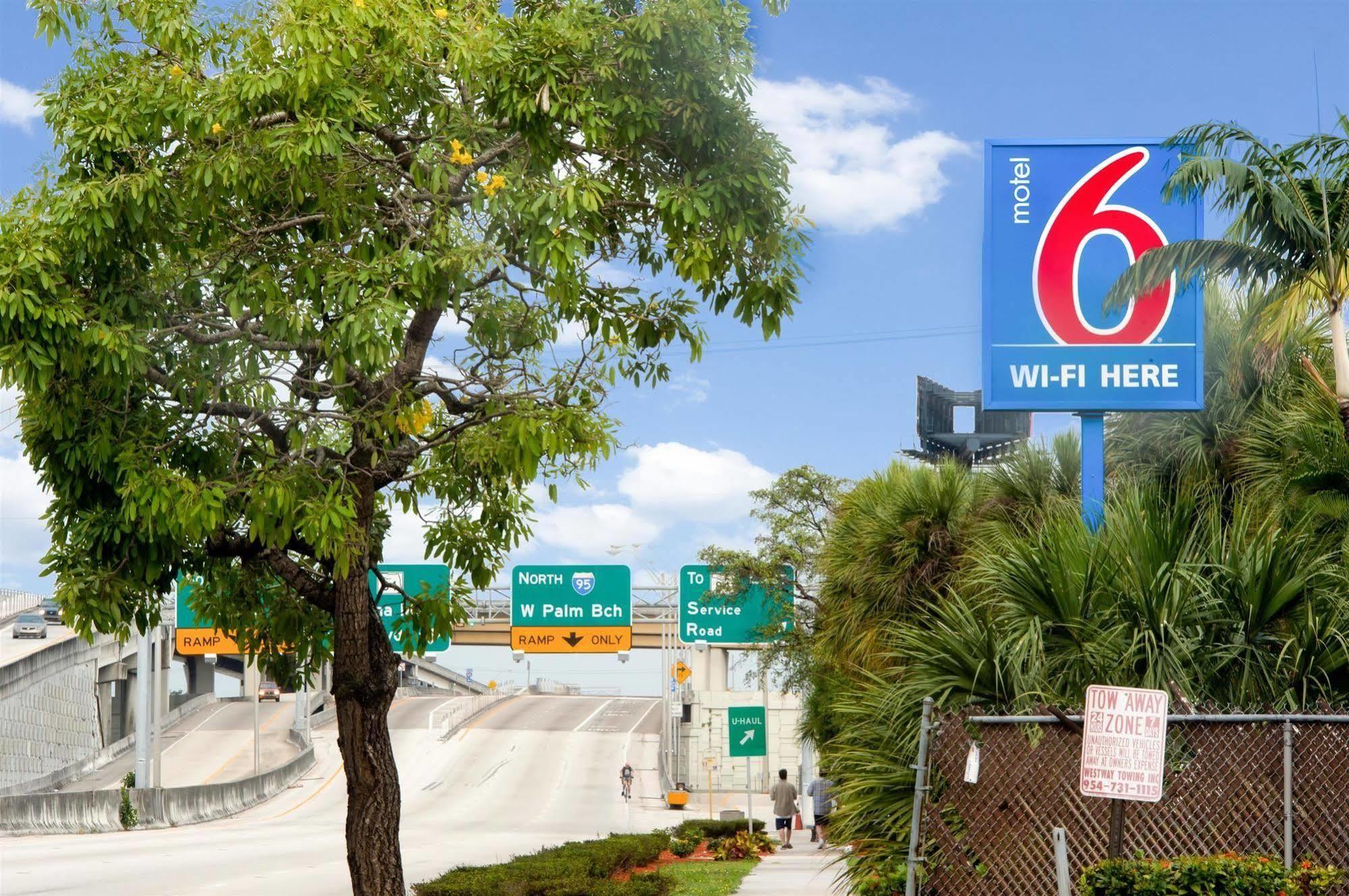 Motel 6-Fort Lauderdale, Fl Dış mekan fotoğraf